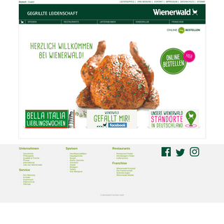 WIENERWALD | Lieferservice Online bestellen - Restaurants - Hendl Hähnchen Grillhähnchen Grillhendl Brathähnchen