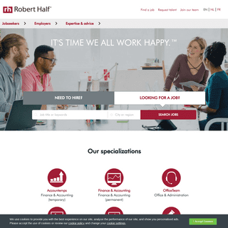 Robert Half: specialized recruitment | find jobs and staff
