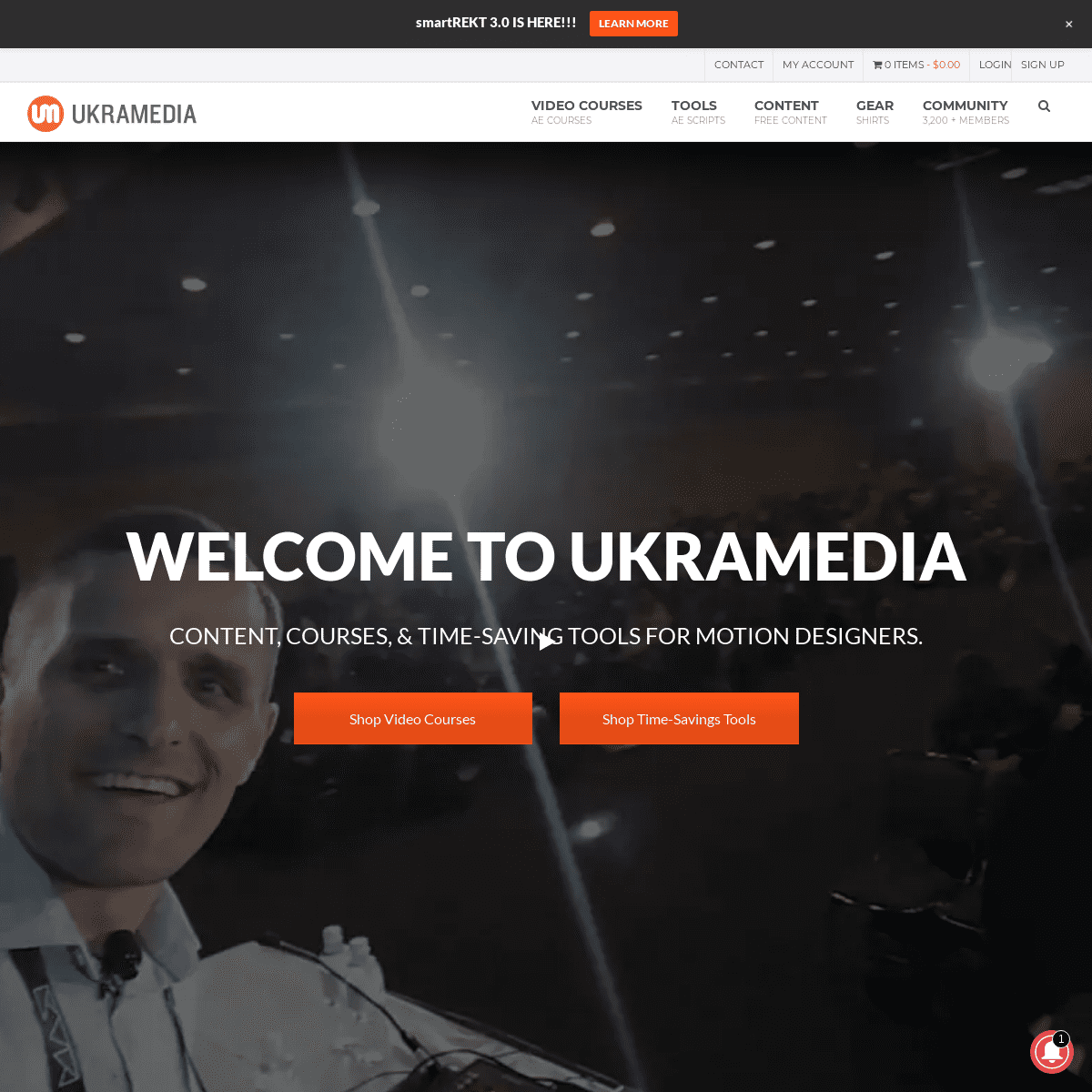 Ukramedia - Practical Motion Graphic Content, Courses, Time-saving tools