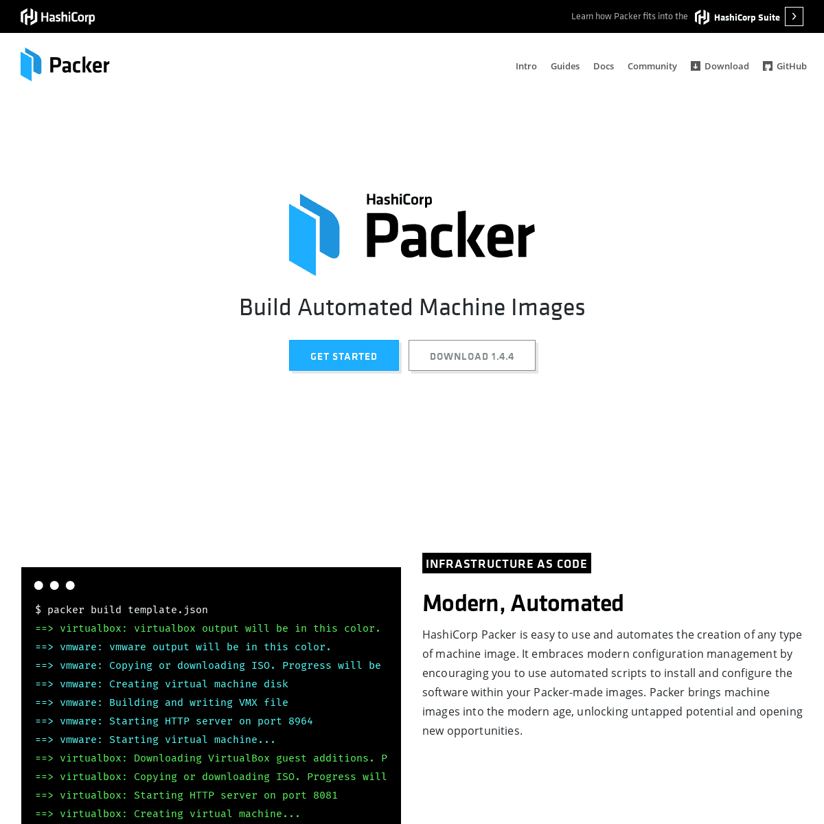 A complete backup of packer.io