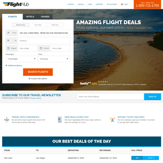 Cheap Flights, Airfare, and Hotels - FlightHub.com