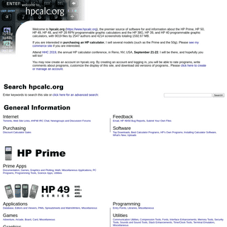 hpcalc.org - HP48 Software Archive