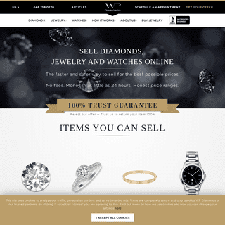 Sell Diamonds, Jewelry & Watches -Trusted Buyers - Cash 24h