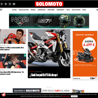 Solo Moto: Noticias, pruebas, comparativas, equipamiento... de motos