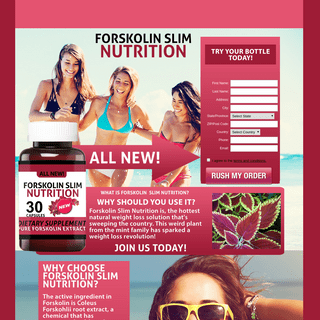 Forskolin Slim Nutrition