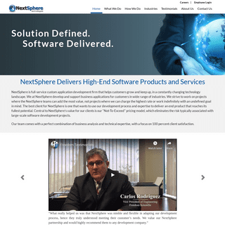 Welcome to NextSphere Technologies