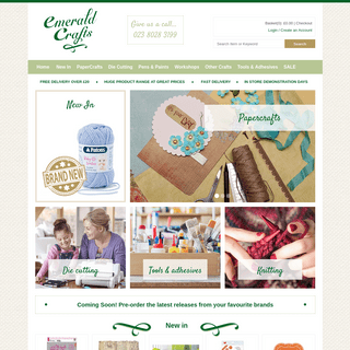 Emerald Crafts - New Forest Craft Store - Craft Supplies and Equipment