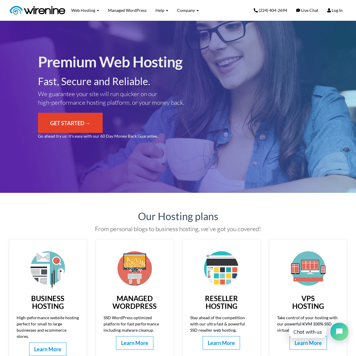 Premium Website and Managed WordPress Hosting - WireNine