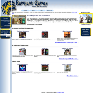 A complete backup of rampantgames.com