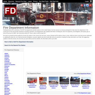 A complete backup of firedepartment.net