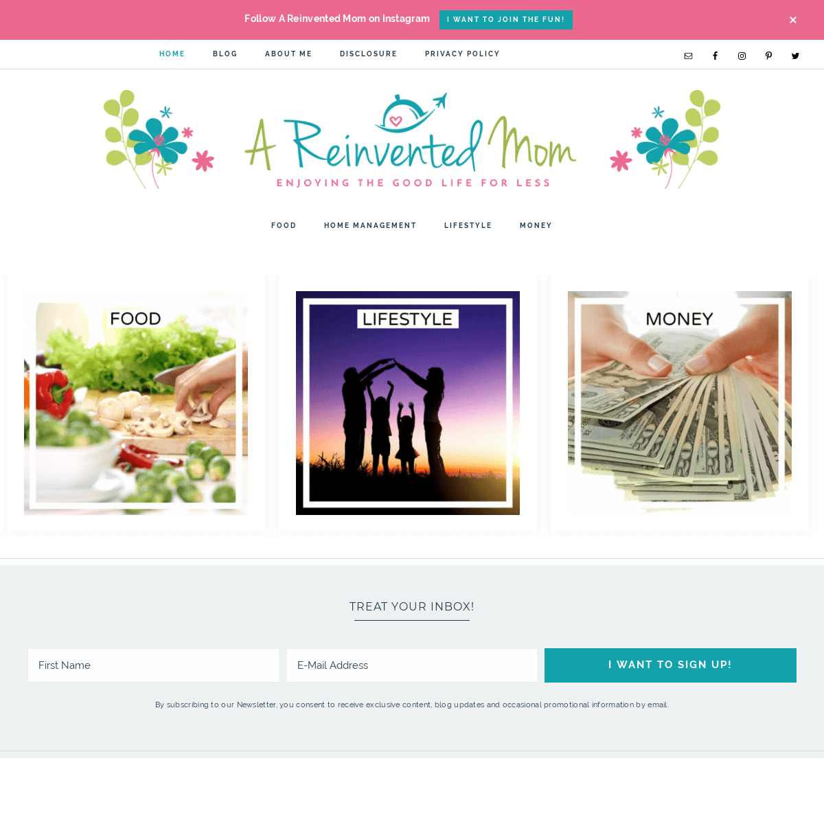 A complete backup of areinventedmom.com