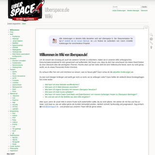 A complete backup of wiki.uberspace.de