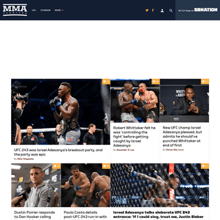 A complete backup of mmafighting.com