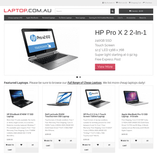 A complete backup of laptop.com.au