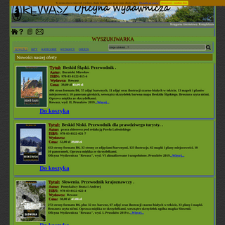 Oficyna Wydawnicza REWASZ - wydawnictwo o profilu turystyczno krajoznawczym - księgarnia  turystyczna  - katalog;  