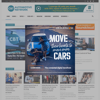 CBT Automotive Network | Automotive News, Training and Insights