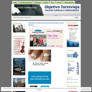 Objetivo Torrevieja | Gaceta cultural y de Ocio