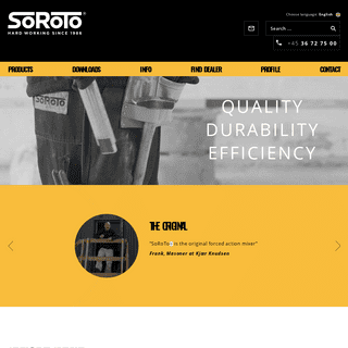 SoRoTo - Hard Working since 1986