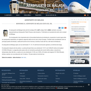Aeropuerto de Málaga-Costa del Sol (AGP) || Guía del aeropuerto