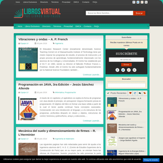 LibrosVirtual - Tus libros digitales en pdf y epub