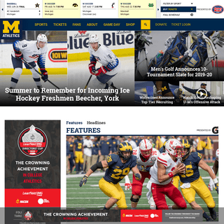 A complete backup of mgoblue.com