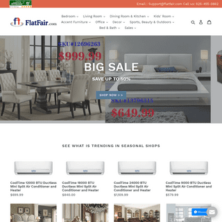 FlatFair.com - Online Home Shop For Furniture, Decor & more