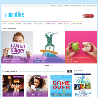 Vibrant Life – Find online articles, recipes and herb to better your health.