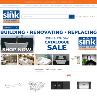 The Sink Warehouse | Build • Renovate • Replace‎ | Delivery Aus Wide!