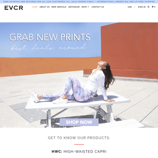 EVCR - Yoga Pants | Leggings | Yoga Capris | Activewear