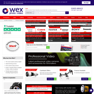Wex Photo Video - Digital Cameras, DSLRs, Lenses, Video - Wex Photo Video