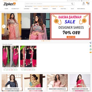 Zipker - Indian Ethnic Dresses Online | Shopping for Women’s Ethnic Wear