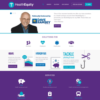 A complete backup of healthequity.com