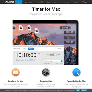 Apimac | Intuitive apps for Mac, iPhone and iPad