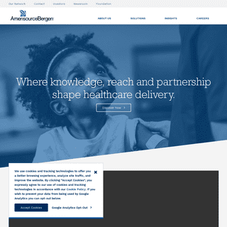 AmerisourceBergen | Where knowledge, reach and partnership shape healthcare delivery.
