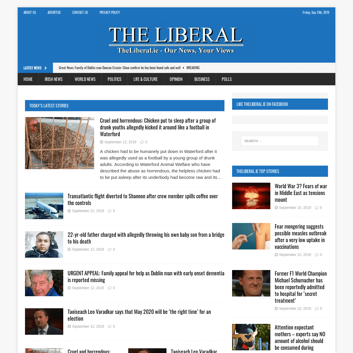 TheLiberal.ie – Our News, Your Views – TheLiberal.ie – Our News, Your Views