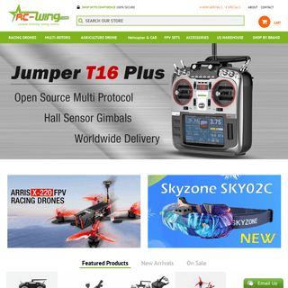 RC-wing.com - The RC drones and FPV goggles Online Store