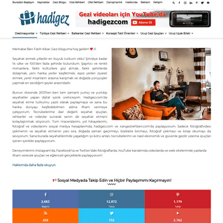 Gezi Rehberi ve Pratik Seyahat İpuçları Blogu | Hadigez