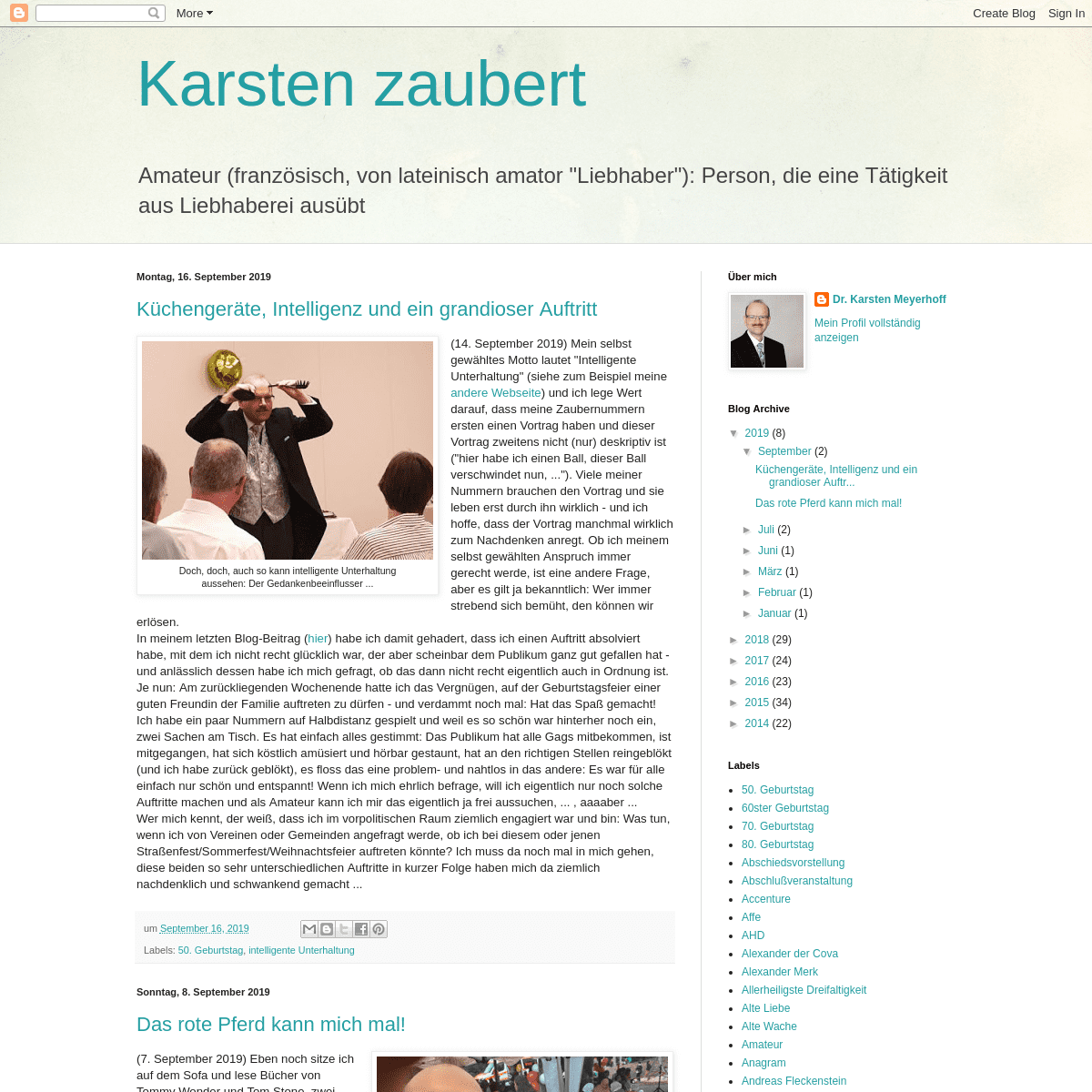 A complete backup of karstenzaubert.blogspot.com