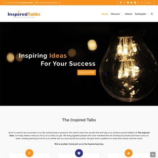 Inspiring Ideas for Your Success | The Inspired Talks