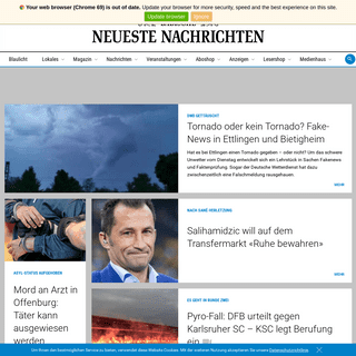 Badische Neueste Nachrichten - Ihre regionale Tageszeitung fÃ¼r Karlsruhe und Umgebung