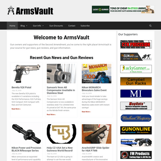 Gun News and Gun Reviews - ArmsVault