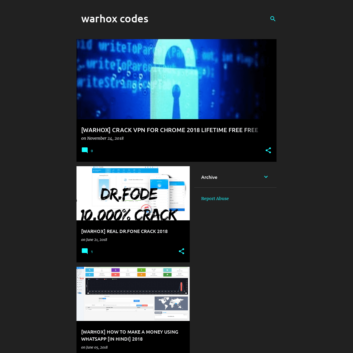 warhox codes