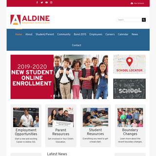 Aldine ISD – We Are Aldine