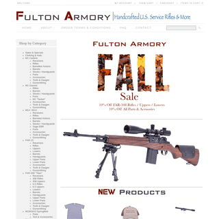 A complete backup of fulton-armory.com