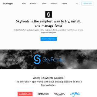 A complete backup of skyfonts.com