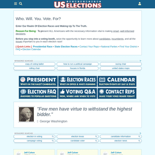 A complete backup of uselections.com
