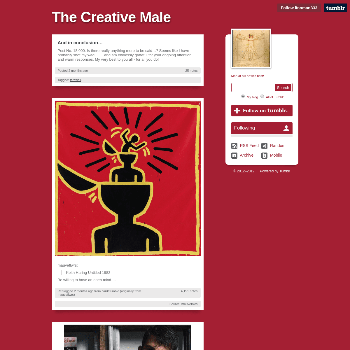 The Creative Male