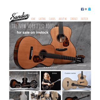 Sanden guitars- handmade acoustic guitars