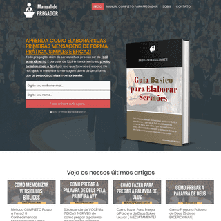 Homepage » Manual do Pregador