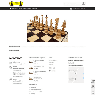 Sklep Szachowy - Producent Szachów | Chess MADOŃ